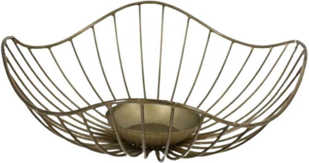 Kolony kaarshouder goudkleurig 26 cm