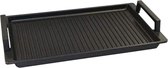 Bol.com Favoriete pan - grillplaat BBQ 41 x 24 cm met zijgrepen anti-aanbaklaag grillplaat aluminium gietijzer voor alle warmteb... aanbieding