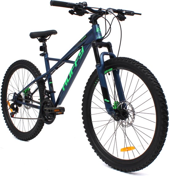Huffy Korros 26 pouces VTT homme Blauw semi-rigide suspension