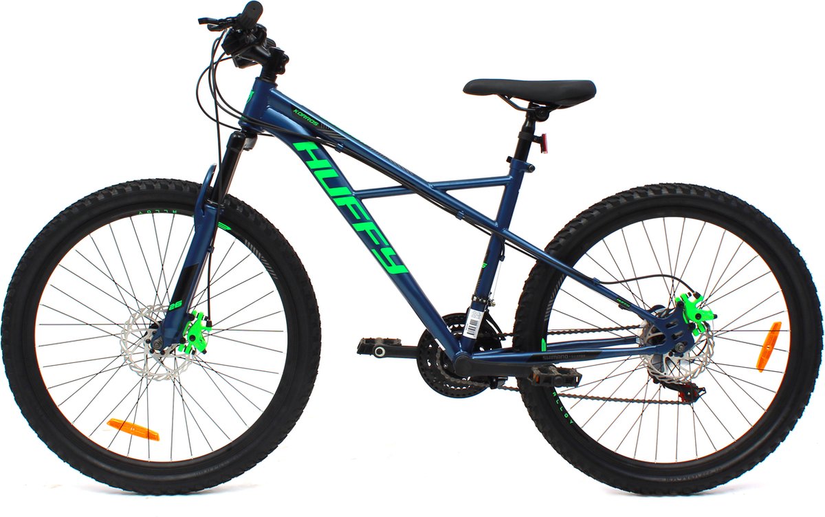 Huffy Korros 26 Inch Heren Mountainbike Blauw Hardtail Voorvering Shimano 21. bol
