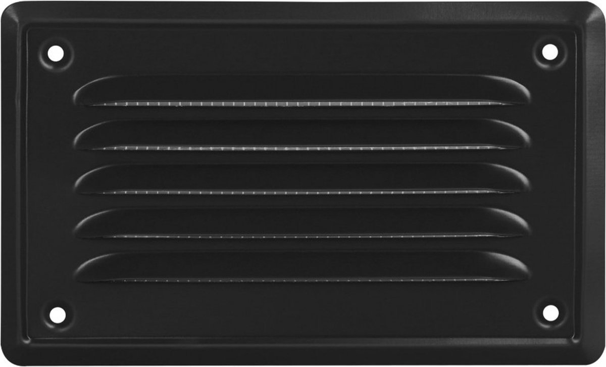 Zwarte ventilatieroosters voor buiten kopen