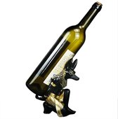 Anubis Wine Stand - Egypte - Salon - Chien - Chacal - Chat - Casier à vin - Stand - Décoration - Boisson - Vin - Bouteille de vin - Bouteille