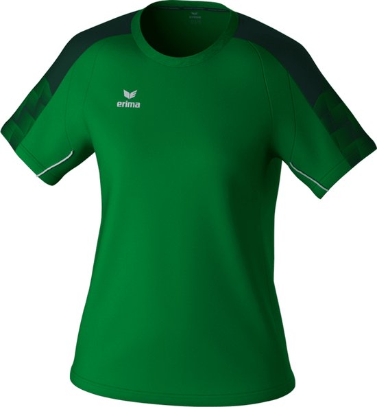 Erima Evo Star T-Shirt Dames - Groen | Maat: 36