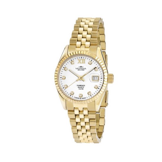 Mondia - MS-207-PO-02DWT-GB - Polshorloge - Dames - Quartz - Icon Legend Lady