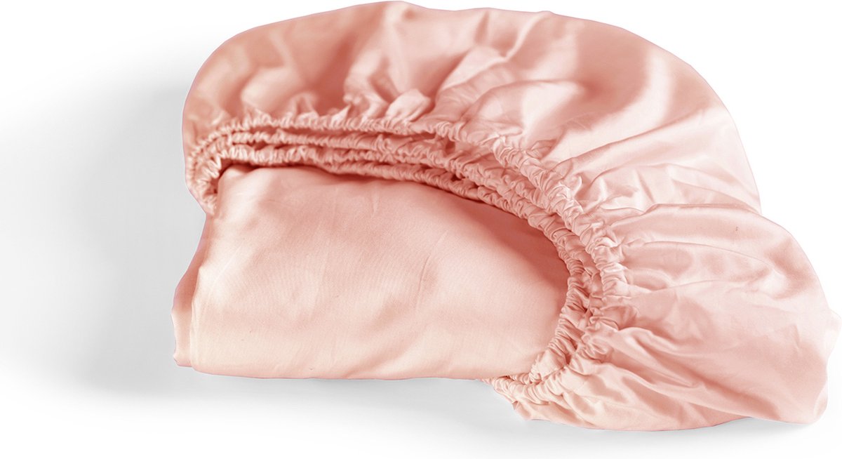 Cinderella - Sundays - Hoeslaken - Tot 25 cm matrashoogte - Satijn - 160x210 cm - Soft Terra