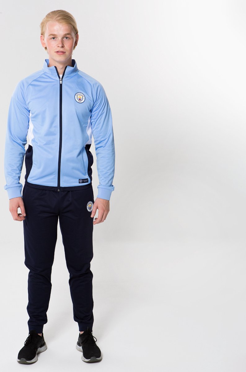 Manchester City trainingspak heren 22/23 - Trainingspak heren - maat L - Blauw