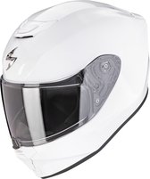 Scorpion Exo-JNR Solid White M - Maat M - Helm