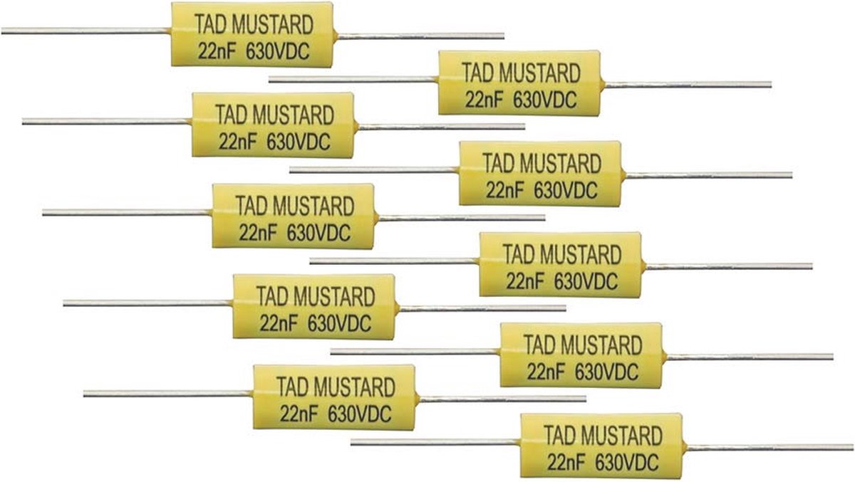 TAD VMC22/10 Mustard condensator 0.022 µF, 10-pack
