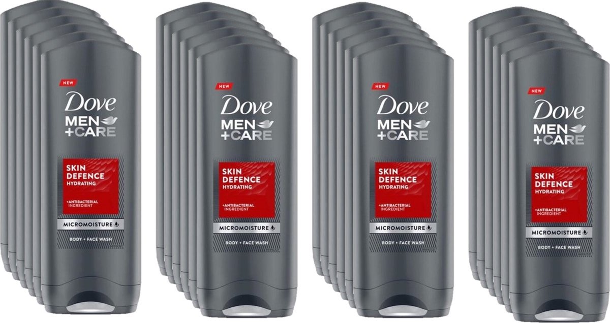 Dove Men+Care Dove Douchegel Men+Care Skin Defence Voordeelverpakking 24 x 250 ml