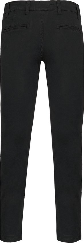 Broek Heren 60 NL (54 FR) Kariban Black 98% Katoen, 2% Elasthan