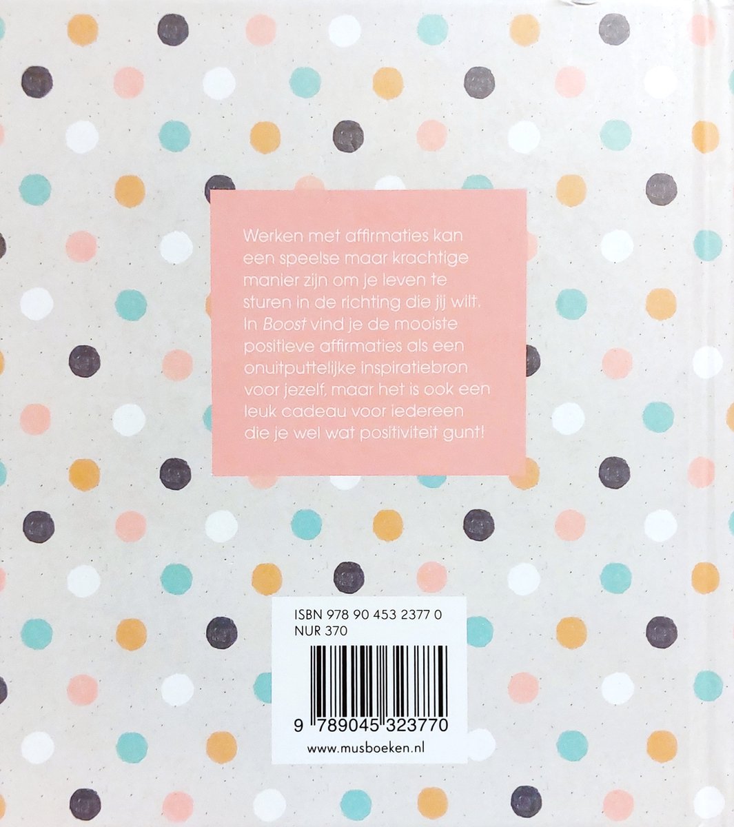 Boost - back cover