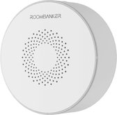 RoomBanker Binnensirene SI1 - met instelbaar volume: 85 dB / 95 dB / 105 dB - Instelbare alarmduur: 1s ~ 15mins (standaard 90s) - extreem lange afstandscommunicatie tot 1900m tweerichtingscommunicatie met hub