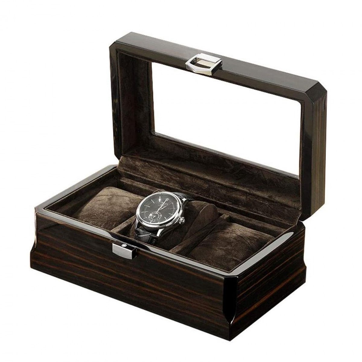 Elegante horlogedoos - Plaats voor 3 horloges