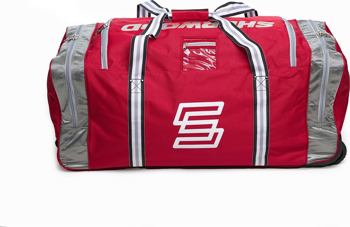 IJshockey roltas / wheelbag rood maat S Sherwood COD IV