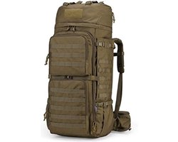 Militaire rugzak - Leger rugzak - Tactical backpack - Leger backpack - Leger tas - 23D x 35B x 82H cm - 75L - khaki