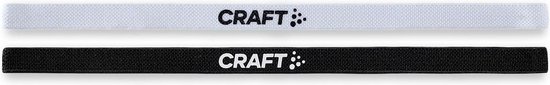 Craft Training 2-Pack Haarband - Zwart / Wit | Maat: ONE