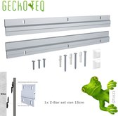 GT1023 GeckoTeq 1 set 15cm ophangstrip-z/bar-ophangen-ophangstrip kast -keukenkast-meubel-panelen