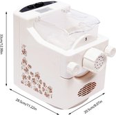 Automatische Pastamachine - Electrische Pasta Maker - 180 Watt - Wit