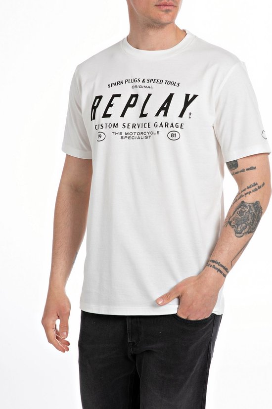 T-Shirt REGULAR BASIC JERSEY 30/1 NATURAL WHITE (M6840 .000.2660 - 011)