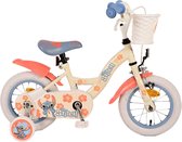 Vélo pour enfants Disney Stitch - Filles - 12 pouces - Blauw corail crème