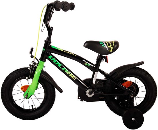 Volare Super GT Kinderfiets - Jongens - 12 inch - Groen van Volare — afbeelding 5