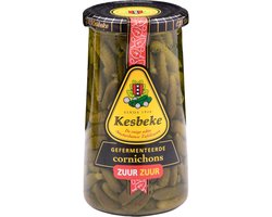 Kesbeke Cornichons zuur 72 cl