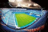 Fotobehang - Football Stadium 375x250cm - Vliesbehang
