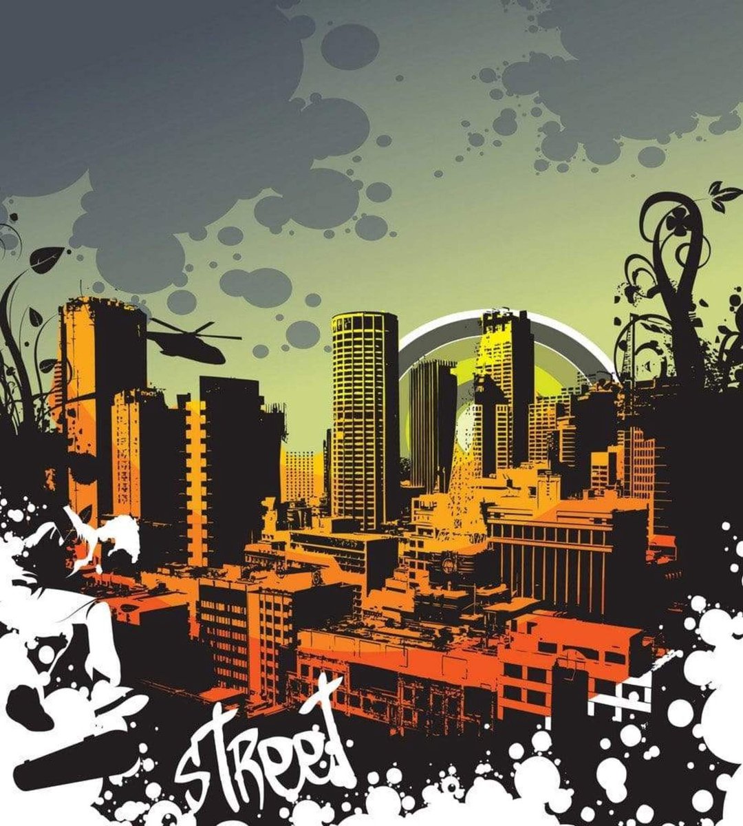 Fotobehang - City 225x250cm - Vliesbehang