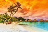 Fotobehang - Polynesia 375x250cm - Vliesbehang