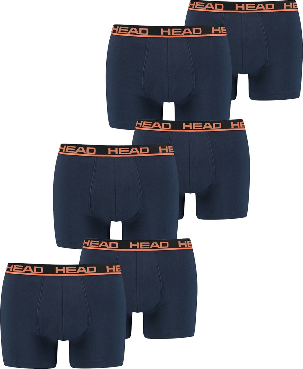 HEAD Heren Boxershorts HEAD BASIC BOXER 6er Pack Veelkleurig XL