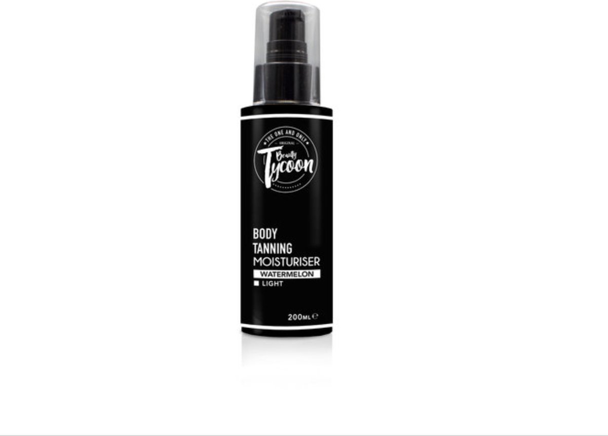 Goedkoopste Beauty Tycoon Body Tanning Moisturiser - Watermelon Light- 200 ml