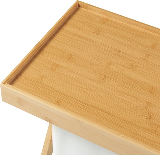 Picknicktafel Hattfjelldal opvouwbaar 53x48x32 cm bamboe van Bo-Camp — afbeelding 4