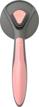 Pakeway T9 - Kattenborstel - Zelfreinigende Kattenkam - Roze - Massageborstel - 19,3 cm