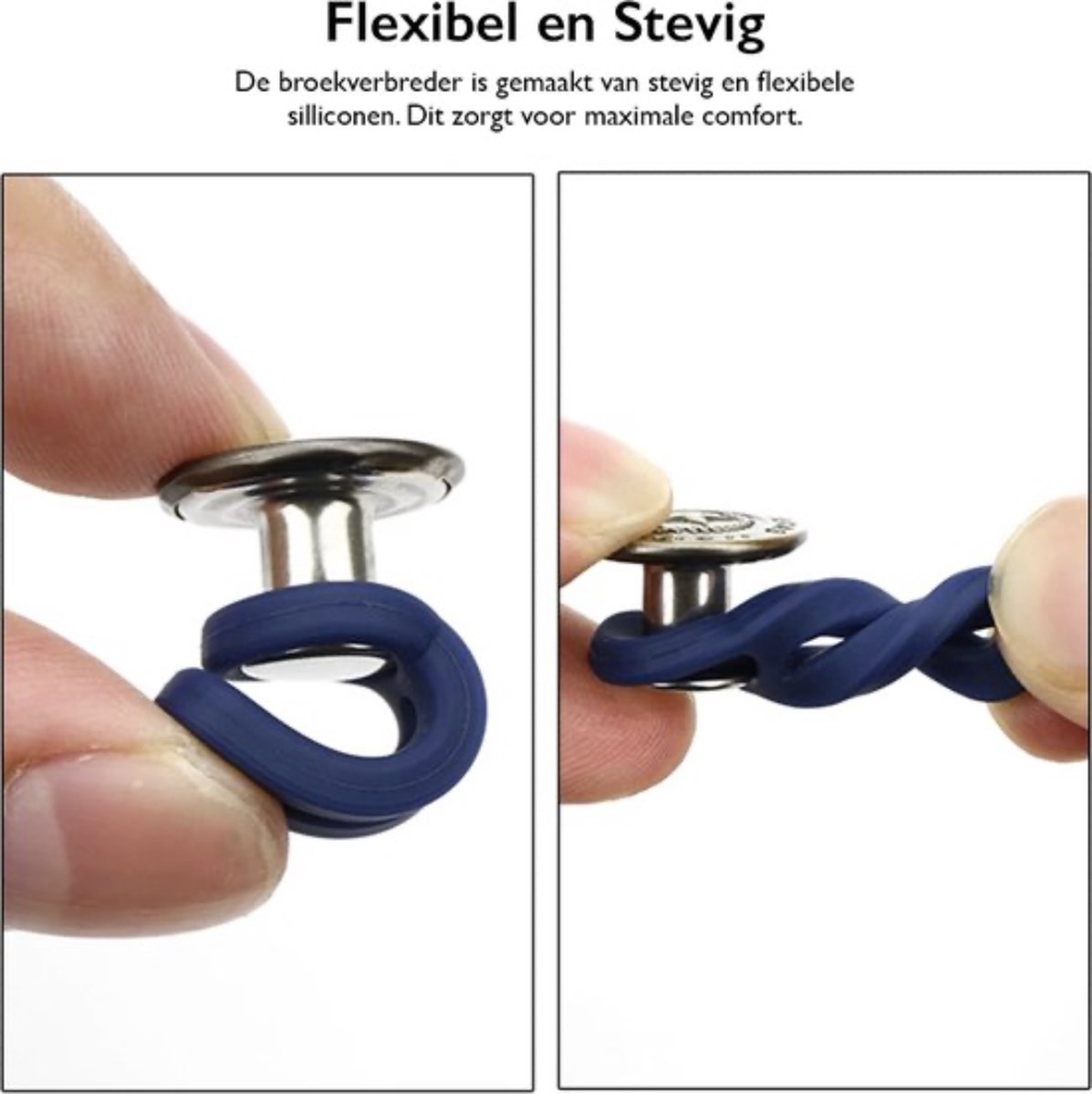 Knaak Knoopsgat Verlenger - Premium Broekverbreder - 5 Stuks - Brons - Comfortabel & Onzichtbaar — cadeau in Cadeau-ideeën - foto 5