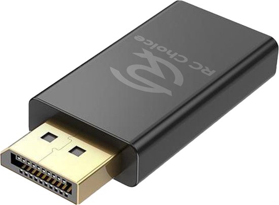 RC Choice® - Adaptateur DisplayPort vers HDMI - Haute Qualité - 4K / 1080P