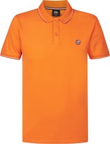 Petrol Industries - Heren Klassieke Polo Mauna - Oranje - Maat XL