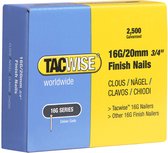 Tacwise afbouwnagel maat 16 - Nagel voor tacker - 20 mm - Gegalvaniseerd - 2500 stuks