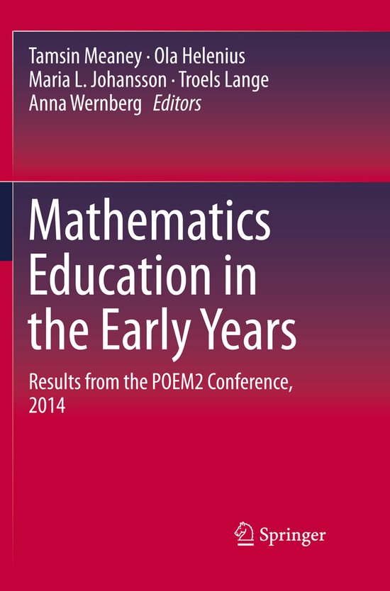 Mathematics Education in the Early Years - cover