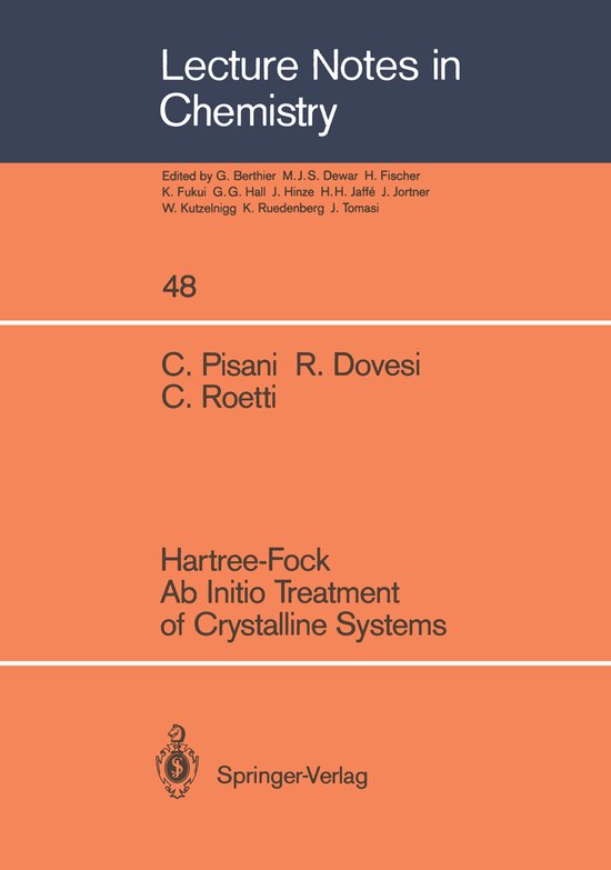 Hartree-Fock Ab Initio Treatment of Crystalline Systems - cover
