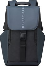 Delsey Securflap Laptop Backpack - Anti Diefstal - 1 Compartment - 15 inch - Black