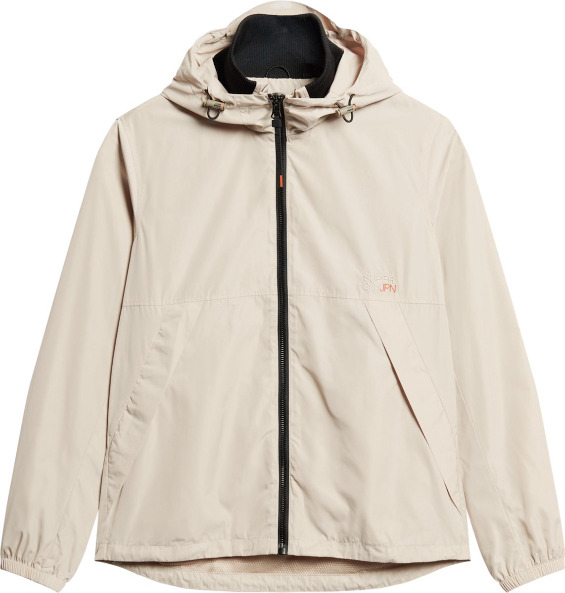 Superdry SD Windbreaker jas met capuchon Heren Buitenjassen Beige