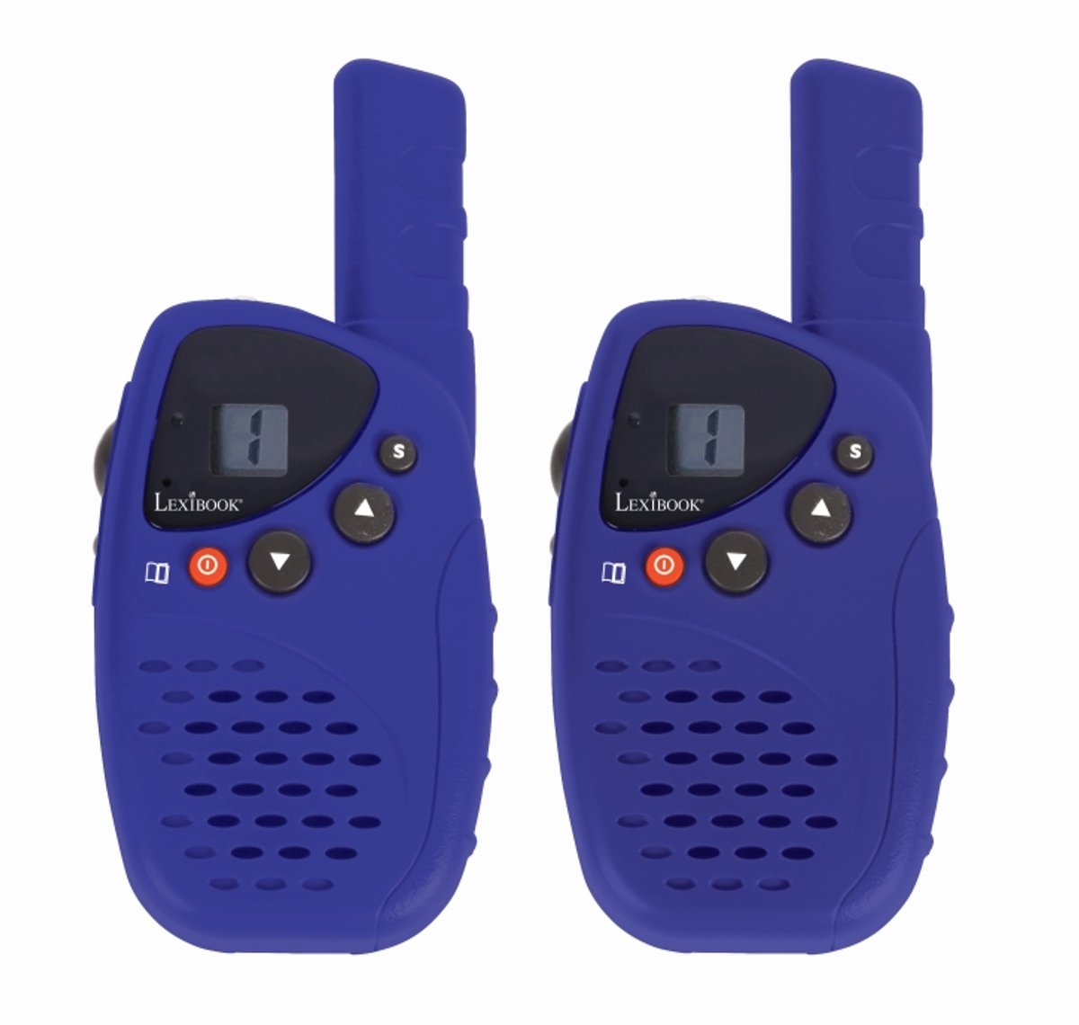 Lexibook 3 miles oplaadbare walkie-talkies met oplaadstation
