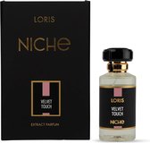 Loris Parfum - Niche Velvet Touch - 50ml - Extract Parfum - Unisex - Damesparfum - Herenparfum