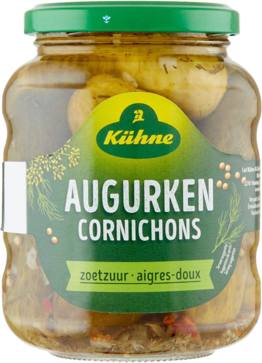 Kühne Augurken 6 potten x 37 cl