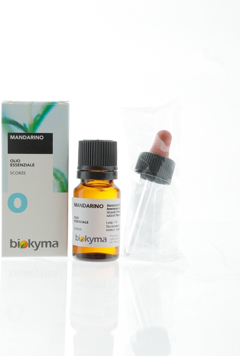 Goedkoopste Biokyma - Mandarijn extra zuivere etherische olie 10 ml - 100 Natuurlijk - koudgeperste Etherische olie voor Aromatherapie, Verdamping, Massage en intern gebruik - Citrus nobilis etherische olie