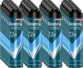 Rexona Deospray Men Dry Cobalt 150 ml - Pack économique 24 pièces
