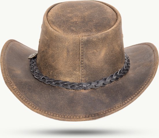 Chapeau en cuir Fleetwood Scippis taille L