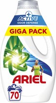 Ariel Vloeibaar Wasmiddel +Actieve Odor Defense - 4 x 70 Wasbeurten - Voordeelverpakking