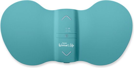 Foto: Beurer em 55 menstrual relax menstruatie endometriose pijnverlichting tens en warmte 43 c menstruatie warmteband groot oppervlak automatische uitschakeling oplaadbare accu incl 4 gelpads opbergtas usb kabel 5 jaar garantie