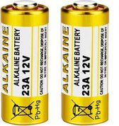 OWO - 2 Pack - Alkaline batterij batterijen 12v 23a a23 bLRV08 L1028 RVO8 23AE MS21 MN21 E23A K23A V23GA GP23A 8LR932 8LR23 VR22 8F10R EL12